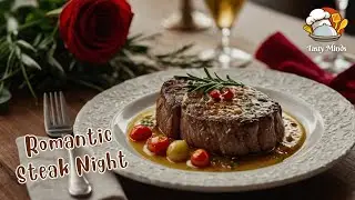 Promise Day Special Steak Dinner | Juicy Garlic Butter Steak for Two!