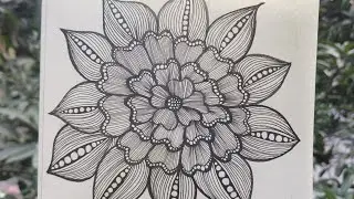 How to draw Mandala Art| Mandala Art Design|Mesmerizing Mandala Art | Step-by-Step Guide to Drawing