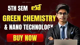 Green Chemistry & Nanao Technology Unit-1  | 5th Sem Chemistry Classes | Degree 5th sem Honours