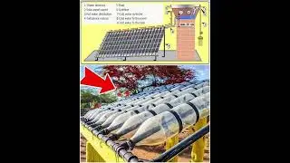 How to Make a Solar Water Heater with Plastic Bottles#entrepreneur #innovation #noblexinfinityla