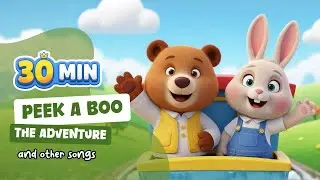 PEEK A BOO, THE ADVENTURE And Many More | Favourite nursery rhymes & kids songs