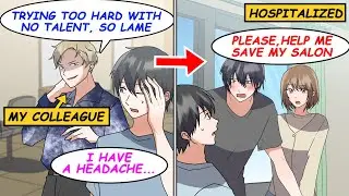 【Manga】A colleague looked down on me when I collapsed from overwork. I ended up in the hospital, but