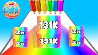 ⭐Play High Score Games Jelly Run, Crayon Rush 3D  All Levels Satisfying Mobile Game (iOS, Android)