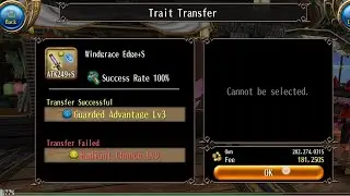 How to Transfer Special Ability with 100% Success Rate (with hammer) - Toram Online