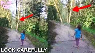 Ghostly Figures Caught on Camera
