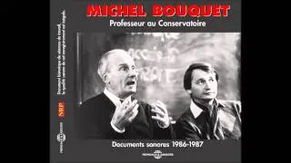 [Michel Bouquet] - Professeur au conservatoire - 09