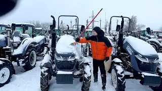 Сурові випробування в -19 😈 трактори Хорст 504 L