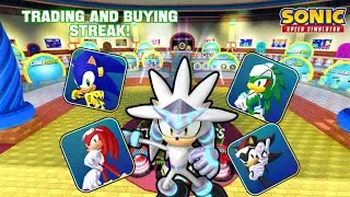 Sonic Speed Simulator | TRADING AND BUYING STREAK