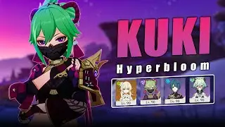 Kuki Hyperbloom - 3.1 Spiral Abyss (First Half ONLY) | Genshin Impact