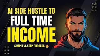 AI Side Hustle to Full Time Business [3 Easy Steps]