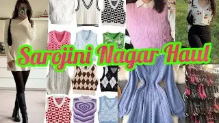 Sarojini nagar haul|shopping under 500|Latest Sarojini winter collection |sarojini nagar dress haul