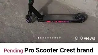 #crest #pro #scooter for Sale Pero may nangyaring aberya (seller situation) scooter at fullsus MTB