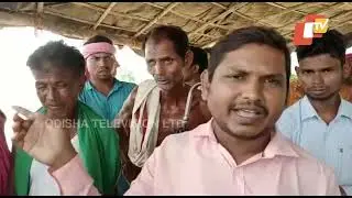 Villagers protest against solar power plant in Odisha's Titlagarh