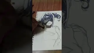 coloring 2B NIER AUTOMATA #anime #animestyle #figure new hair style