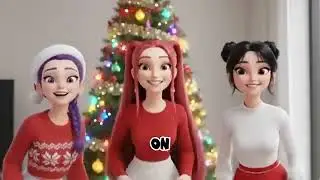 Rumi,Mira,Zoey, A normal Christmas..... When three guys knocked on the door Christmas night 🎄less