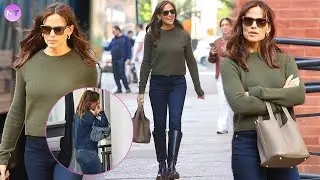 Jennifer Garner Looks Like She&rsquo;s Taking Style Tips From JLo, She Wears Hoop Earrings and Skiny Jeans
