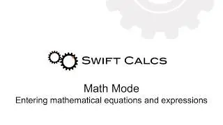 2.3 Math Mode - Entering Math Expressions