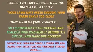 My HOA Fined Me For Winter Grass-So I Joined The Board And Found His $10,000 Secret. #revengestories