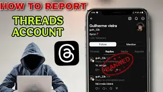 Threads account report kaise kara | how to report Threads account | How to Ban Threads account |