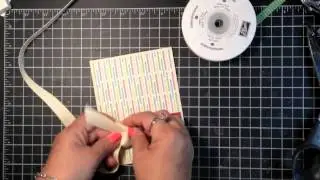 Stampin' Up! Video Tutorial  Tying a Ribbon Around a Card  Take 2