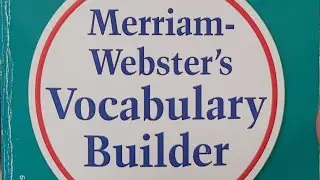 한션 Sean : UNIT 15 /30《 Merriam-Webster's VOCABULARY BUILDER 》 by Cornog, Mary Wood