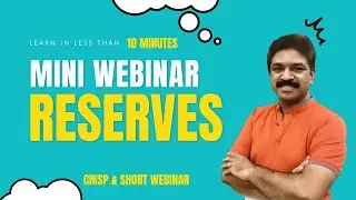 Mini Webinar: What are Reserves in Financial Statements?