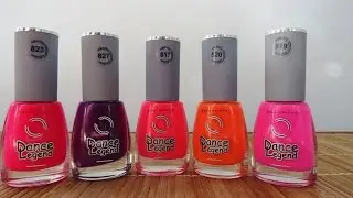 Тест яркого лака Dance Legend Neonic 817