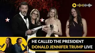 Why Jimmy Kimmel Thanked Trump at Critics Choice Awards