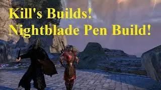 ESO Kill's Builds Nightblade Build!