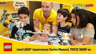 Toyzz Shop İşbirliği ile LEGO Tasarımcısı Cerim Manovi T&uuml;rkiye'de Hayranları İle Buluştu!
