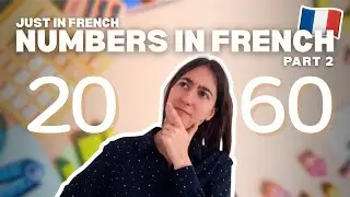 French Numbers 20-60 | Pronunciation & Quiz for Beginners