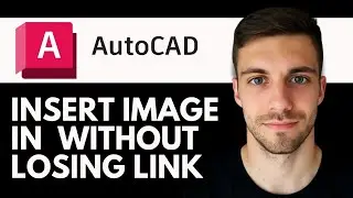 How to Insert Image in AutoCAD Without Losing Link 2026 (AutoCAD Tutorial)