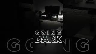 Going Dark #dark #gaming #desksetup #minimal #trending #apple #tech #aesthetic #captainprice