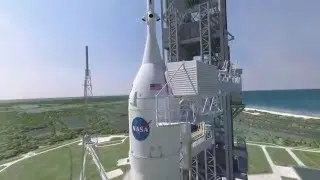 Orion Spacecraft Arrives for Exploration Mission-1