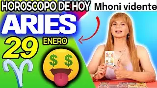 ARIES ♈💸TE LLEGA UNA IMPORTANTE SUMA DE DINERO🤑 Hor&oacute;scopo De Hoy 29 De Enero 2026 | Mhoni Vidente