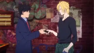 Ash x Eiji moment #1 - The only person I allow it to