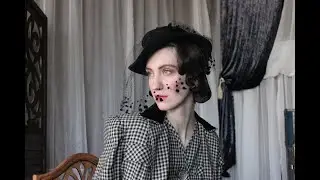 Eugenie Suit. Flappers to Fringe. Actress Oakley Boycott. Leslie Kay Productions.