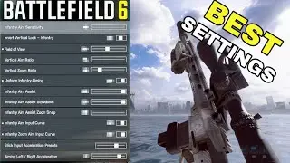 Best Controller Sniping Settings For BATTLEFIELD 6