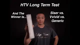 What's the best HTV?  Siser Easyweed vs Vvivid V2 Pro vs Generic HTV | 6 Month Comparison