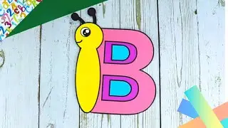 |Alphabet B Craft| How to Teach Letter B | #alphabet #abcd #craft #butterflycraft #viralvideo#kids