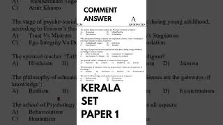kerala set general paper|set general paper
