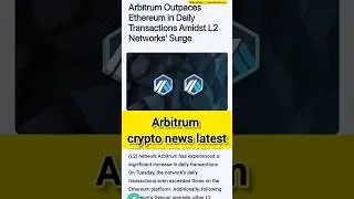 Arbitrum crypto news latest #arbitrum #cryptonews #blockchain