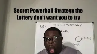 Secret Powerball Strategy the Lottery don&rsquo;t want you to Try