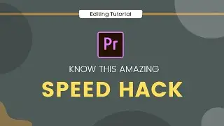 Speed Change HACK in Premiere Pro #shorts