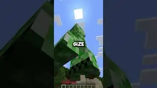 Giant and Tiny Minecraft Mobs!