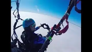 Lot paralotnią w okolicy wulkanu El Teide 2200 mnpm (Teneryfa)