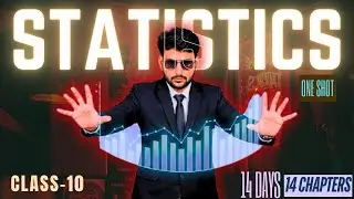 Statistics Class 10 One Shot 📊 | Boards 2026 | 14 Days 14 Chapters Series