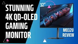 MO32U — новый 32-дюймовый 4K QD-OLED-дисплей от GIGABYTE | Обзор