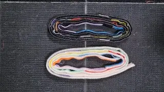 2354#doublesided #velcro #strips #asmr #nano #hooks #folded #crunchy #sticky #relaxing #enjoy