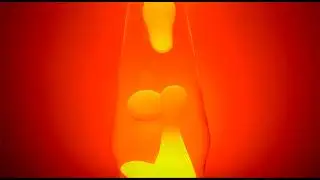 Orange Lava Lamp | Brown Noise for Sleep & Deep Relaxation